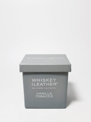Vanilla Tobacco Whiskey and Leather 16 oz scented candle