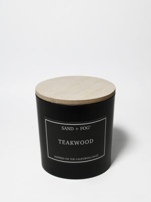 Teakwood 21 oz scented candle