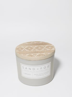 Library 12 oz scented candle
