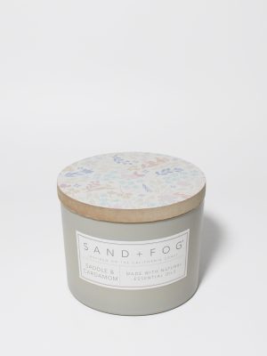 Saddle & Cardamom 12 oz scented candle