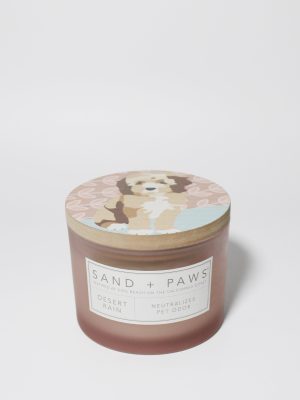 Sand + Paws Desert Rain 12 oz scented candle