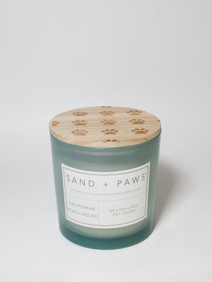 Sand + Paws California Beach House 21 oz scented candle