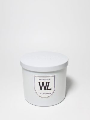 Teakwood Whiskey and Leather 11 oz scented candle