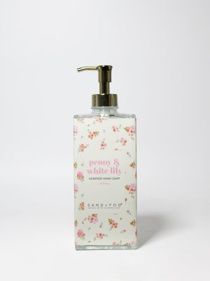 Peony & White Lily 16.9 oz Liquid Hand Soap