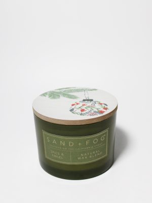 Spice & Tinsel 12 oz scented candle