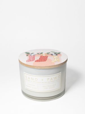 Sand + Paws Juniper Berry Sage 12 oz scented candle