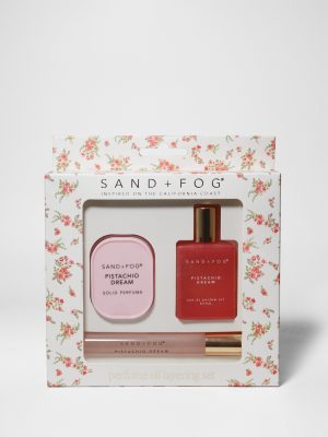 Perfume Oil Rollerballs and Solid Perfume Set - Pistachio Dream