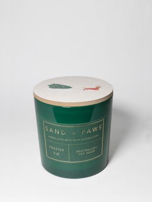 Sand + Paws Frazier Fir 21 oz scented candle