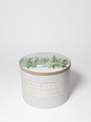 Winter White 12 oz scented candle